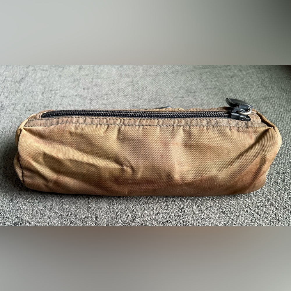 Prada nylon Brown pencil makeup case - Picture 2 of 10